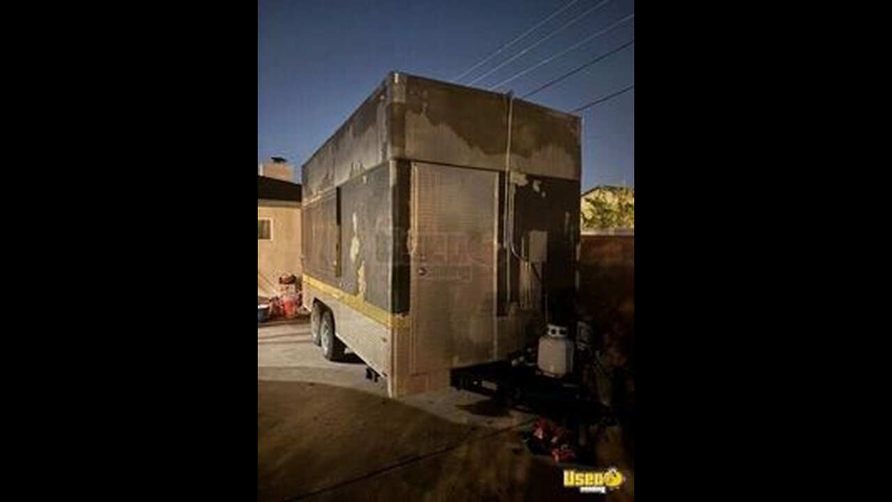 8.5' x 16' Look Kitchen Food Trailer with Fire Suppression System | Concession Trailer for Sale