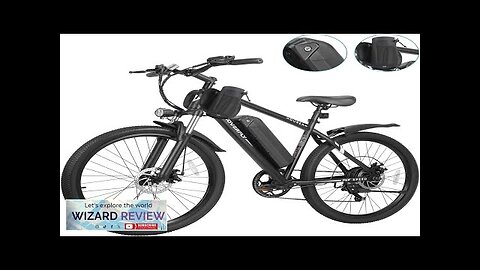 HOVERFLY OUREA Electric Bike 26" 750W Peak Motor Mountain Ebike Review