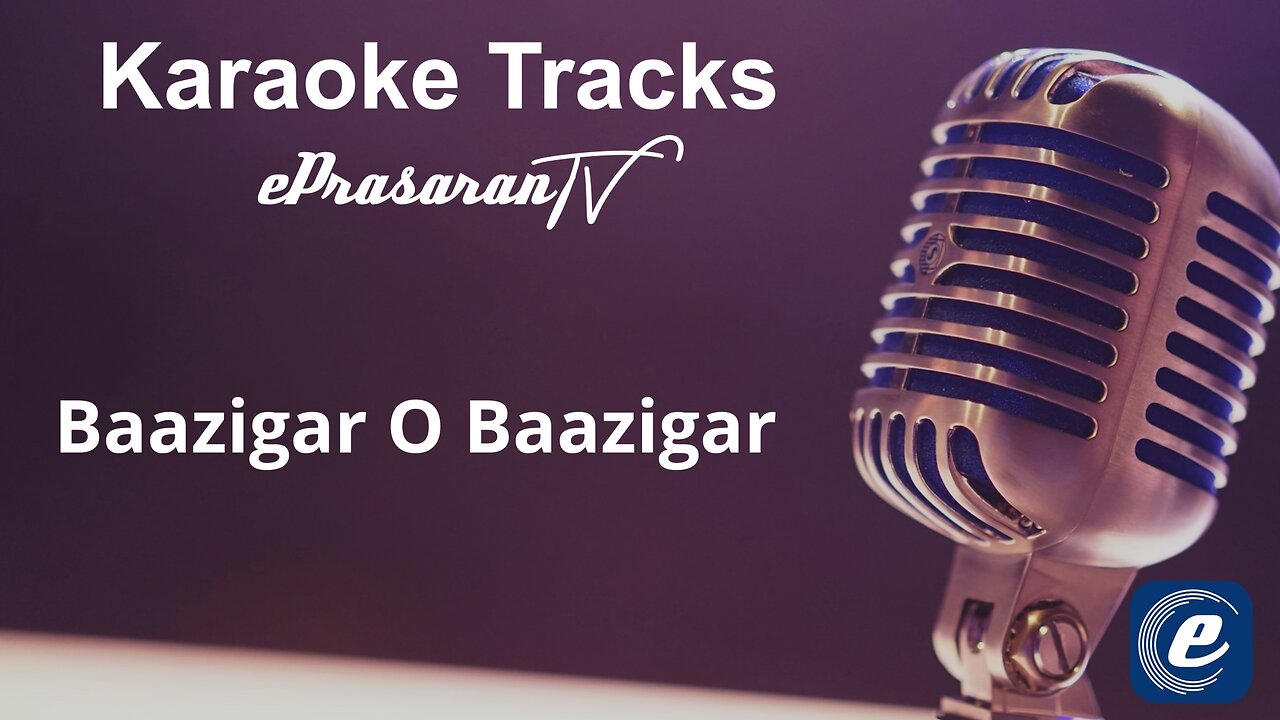 Baazigar O Baazigar Karaoke Hindi