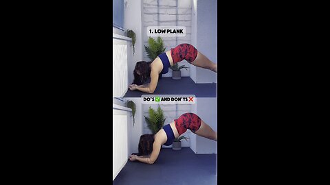 Plank correct form