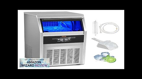 VEVOR Commercial Ice Maker 80lbs/24H Ice Maker Machine 40 Ice Cubes in Review