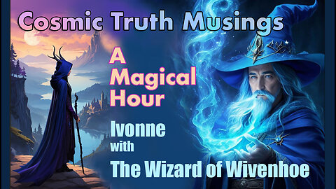 A Magical Hour: Ivonne with Dr. Amir Jahangiri, Wizard of Wivenhoe musing about Self Nurture, Energy Work & Spiritual Matters