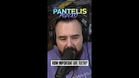 Losing your teeth during a podcast