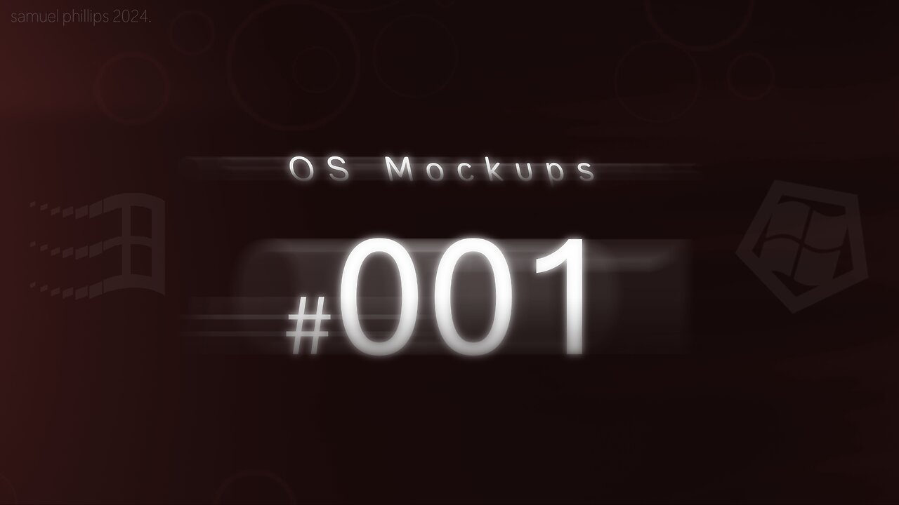 Operating System Mockups #001