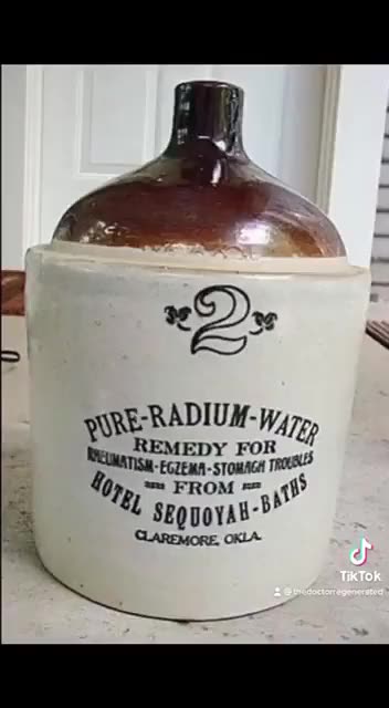 They lied about Radium.