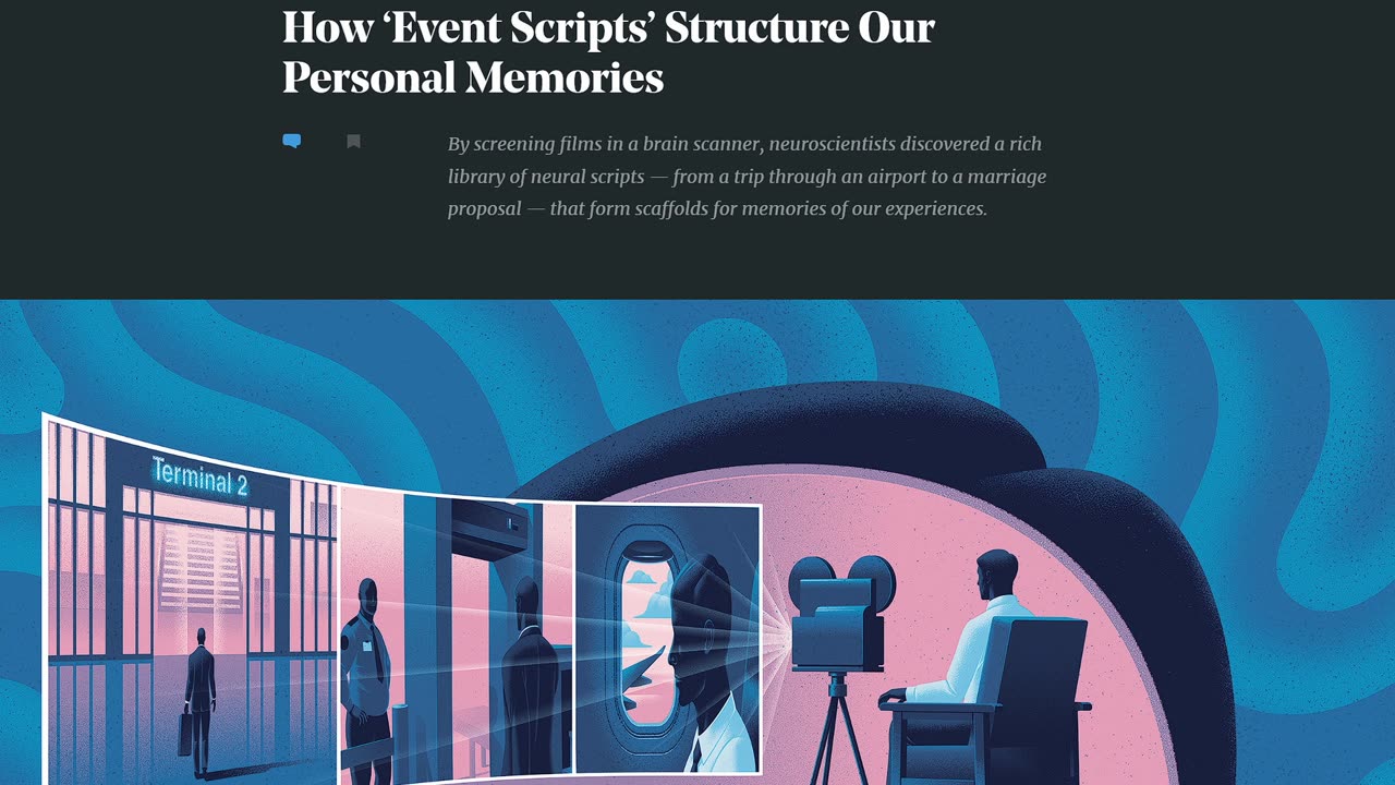 How ‘Event Scripts’ Structure Our Personal Memories