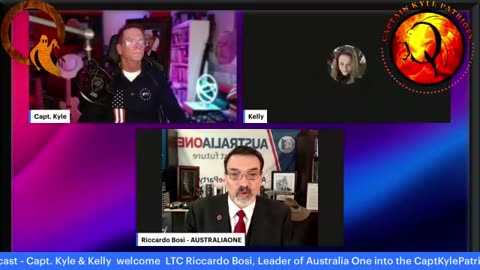 Capt Kyle & Kelly Biweekly Round Table w Australia Partys leader LTC Riccardo Bosi 2-21-25