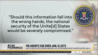 FBI agents worry about their livelihood. 5000 of the 13000 FBI agents worked on January 6th.