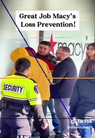 I Can t Breathe Black Teen Caught Stealing from Macy s Screams Hysterically Like He s a Victim.mp4