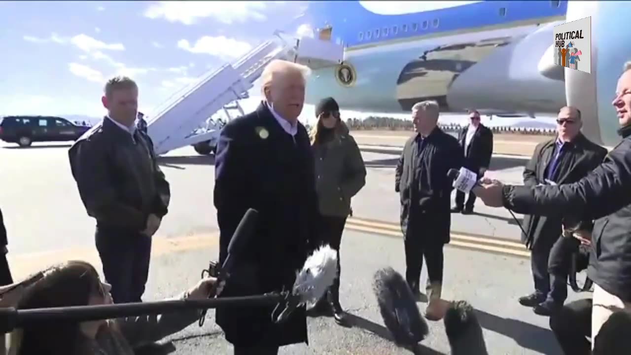 WATCH: President Trump visits North Carolina to survey Helene damage