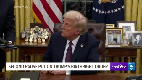 Second federal judge puts pause on Trump's national birthright executive order