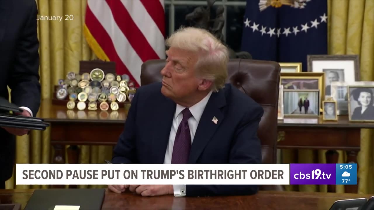 Second federal judge puts pause on Trump's national birthright executive order