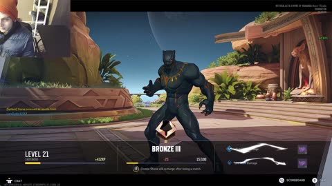 Marvel Rivals Online Competitive Match #133 Part #2 On The PC While Playing As Black Panther