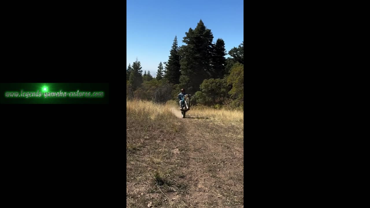 A Man Drives his Chevrolet Square Body truck into the woods to ride his vintage Yamaha IT two stroke