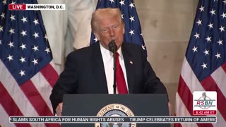 President Trump: “Let’s bring God Back”