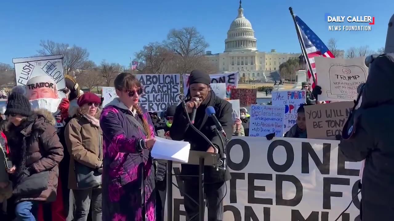 DC Protest Speaker: 'We Are All Gathered Here Today For One Purpose'