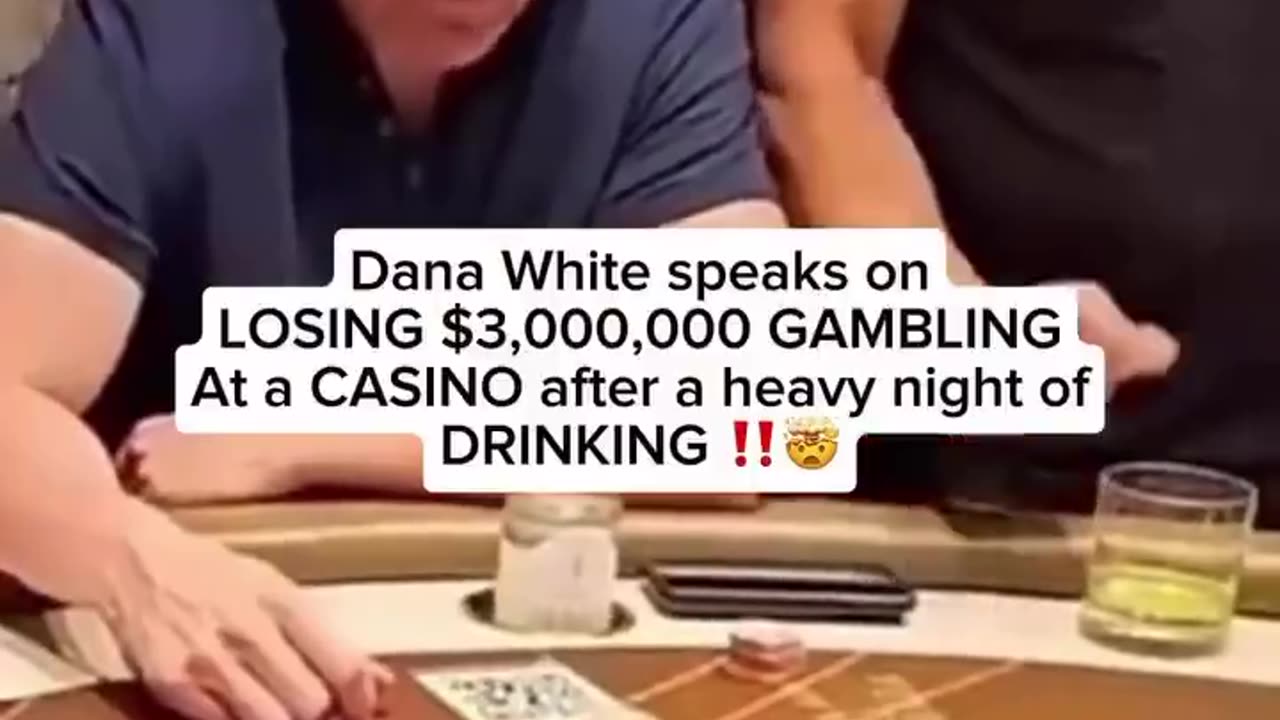 Dana White Gambling Addiction