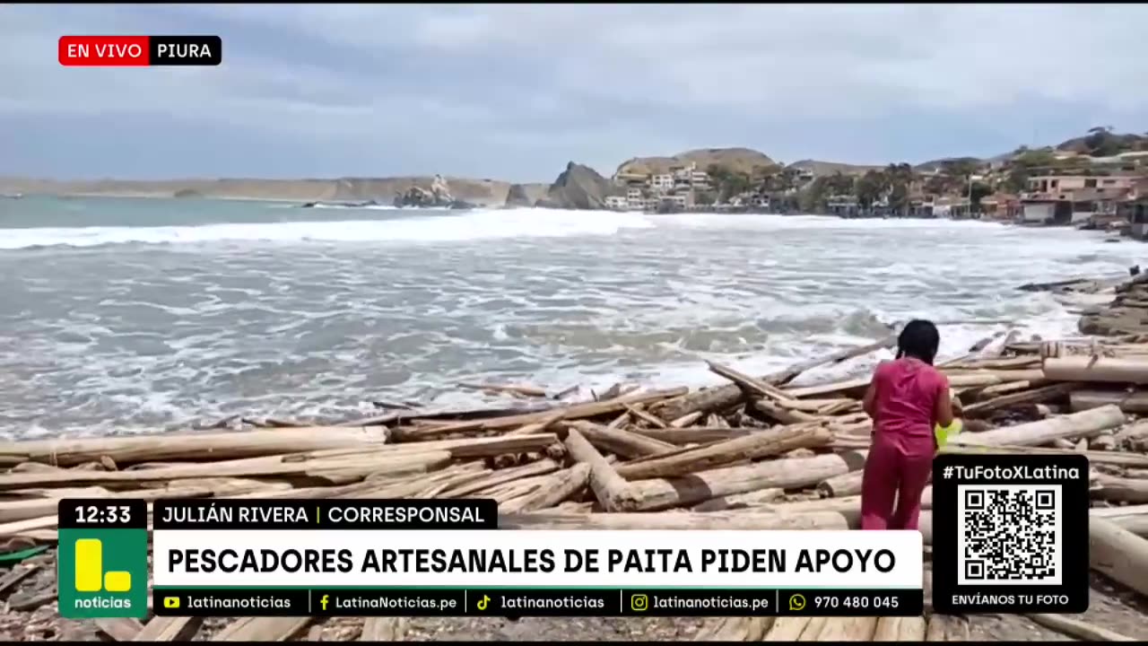 Pescadores piden apoyo para afrontar destrozos por oleaje anómalo: "Que nos escuche la presidenta"