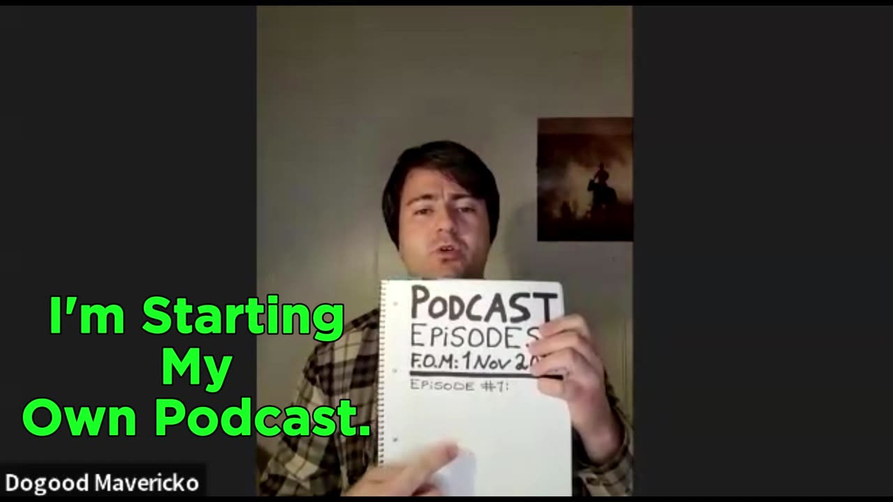 My First Podcast Episode And why you should Also Start a Podcast EP #1