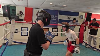 Joey sparring in Ft Myers round 3. 2/17/25