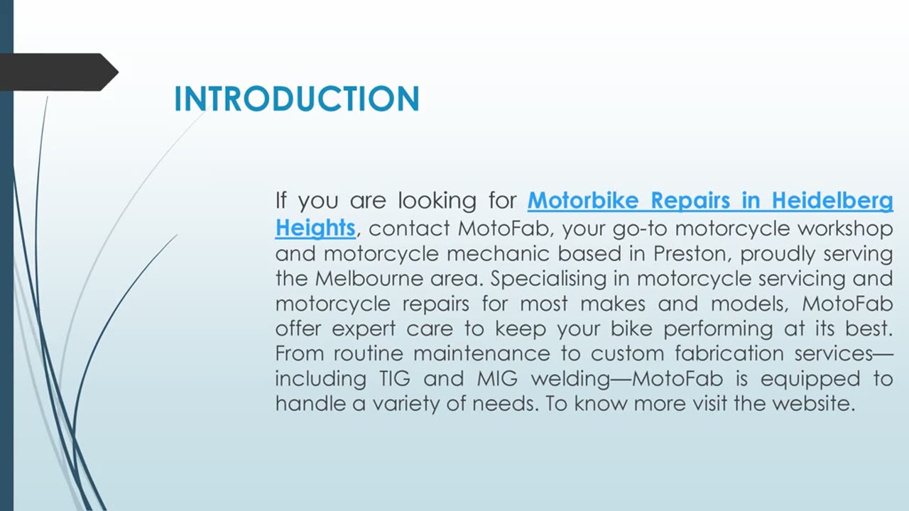 If you are looking for Motorbike Repairs in Heidelberg Heights