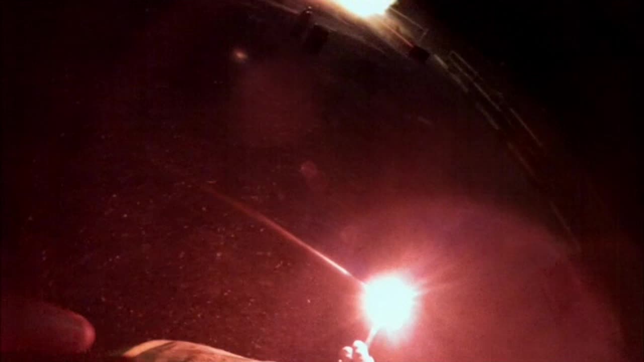 booming pro fireworks finale - go pro on helmet view