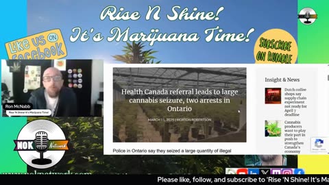 Rise ‘N Shine! It's Marijuana Time! Wake ‘N Bake Show - Ep 129 March 12, 2025