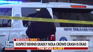 Suspect behind deadly New Orleans crowd crash dead