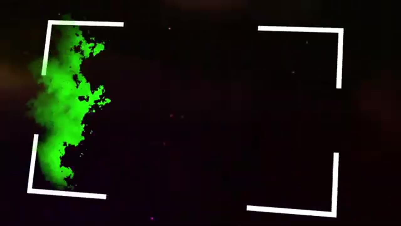 Fog Frame Transition Green Screen | Green Screen Photo transition