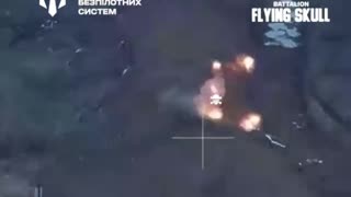 Incredible Drone Strikes from The Ukrainian Flying Skull Drone Group