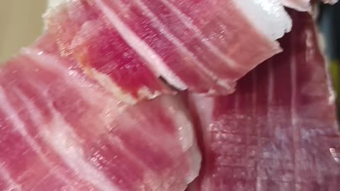 Кусочки 100% jamón ibérico de cebo de campo