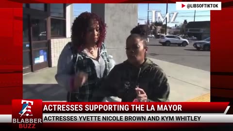 Actresses Supporting The LA Mayor