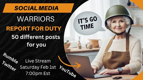 Social Media Warriors Report For Duty