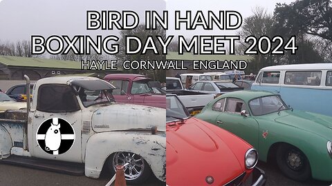 Boxing Day Classic Car Meet Cornwall England