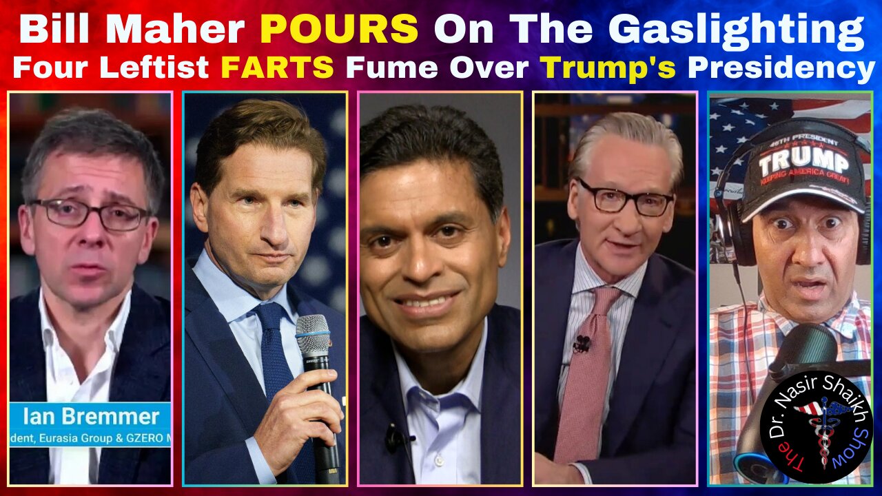 Bill Maher Does The Great Gaslighting: Four Leftist Farts Fume Over Trump's Presidency