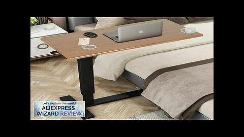 Heavy-Duty Rolling Cart Overbed Bedside Table Adjustable Height Laptop Desk Medical Home Review