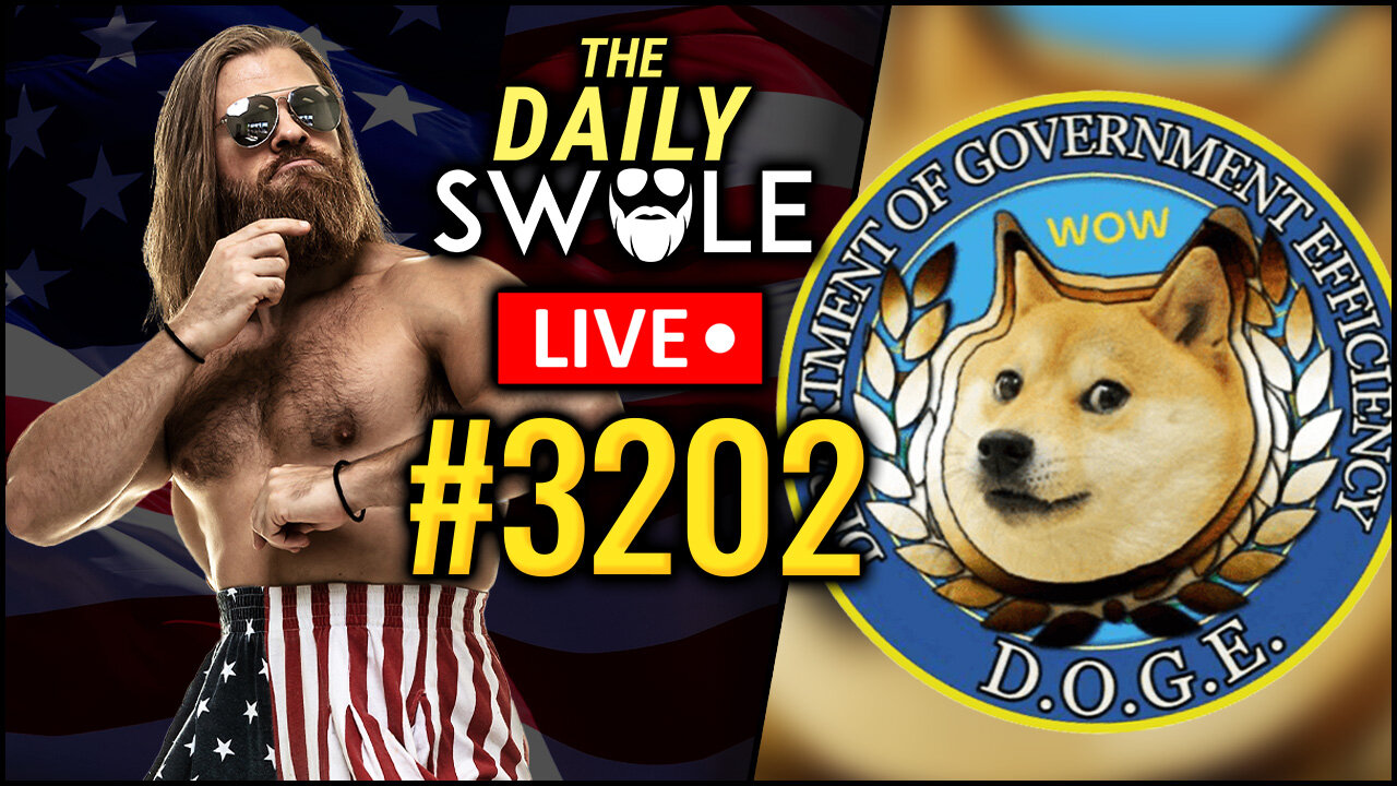 Fitness Overwhelm, Epic New Merch & DOGE Reparations | Daily Swole #3202