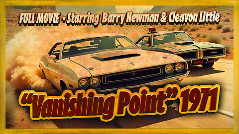 Vanishing Point - 1971 - Full Movie - Starring Barry Newman & Cleavon Little