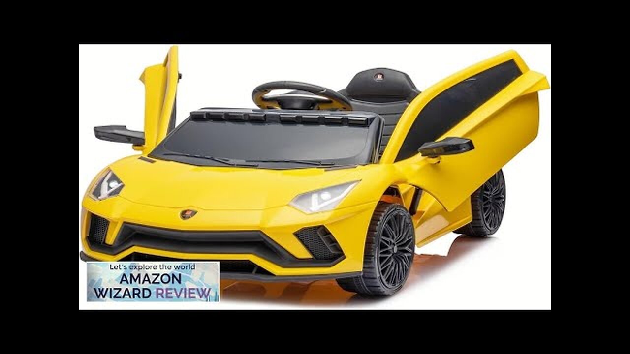 Kids Ride On Car 12V Kids Electric Vehicle Toy with Parent Remote Review