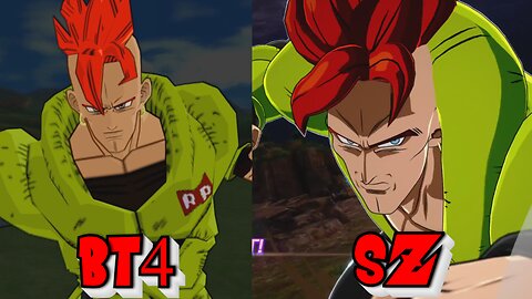 Android 16 - Dragon Ball Sparking Zero VS Budokai Tenkaichi 4