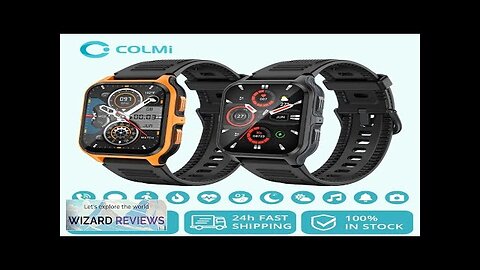 COLMI P73 1.9" Outdoor Military Smart Watch Men Bluetooth Call Smartwatch Review