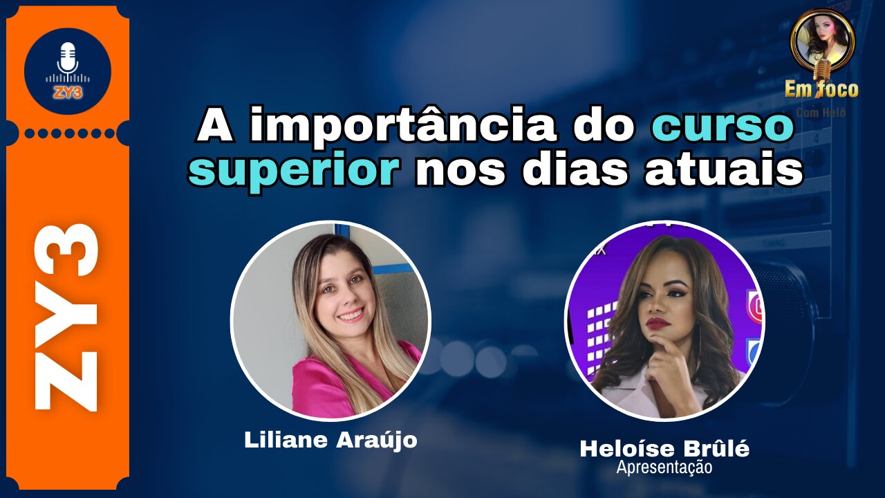 A importância do curso superior nos dias atuais // Liliane Araújo