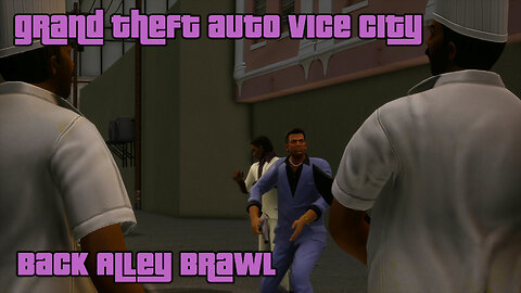 GTA: Vice City - The Definitive Edition | Mission #03: BACK ALLEY BRAWL