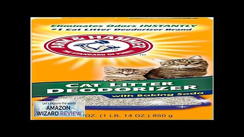 ARM & Hammer Cat Litter Deodorizer 30 oz Review