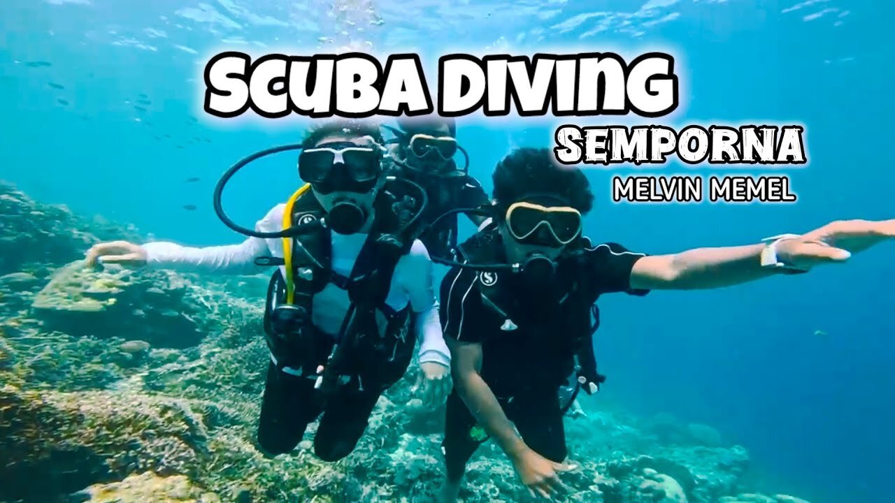 Scuba Diving Adventure in Semporna with Melvin Memel | PSN Experiment"