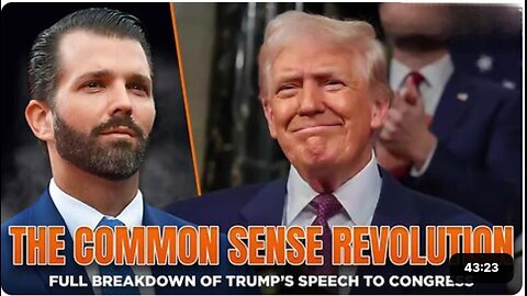 Dems are a Disgrace but Trump is Bringing Back Common Sense w/ Donald Trump Jr.