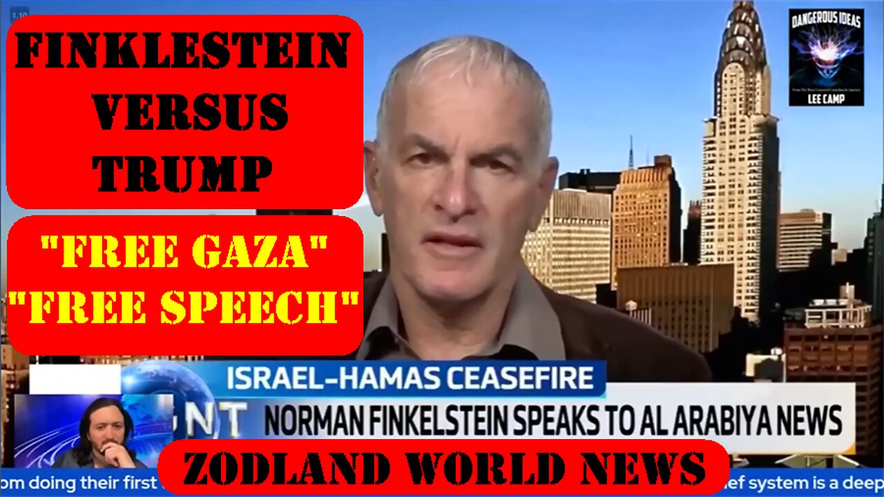 ►🔴✡️ Finkelstein vs Trump: Dr. Norman Finkelstein calls for MASS GAZA-FREE SPEECH PROTESTS