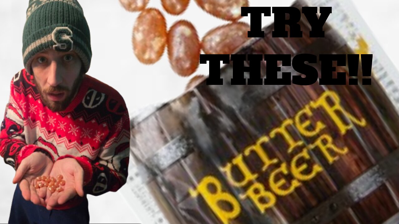 TRY THESE!! | "Harry Potter" Butter Beer Jelly Beans for the 1st time