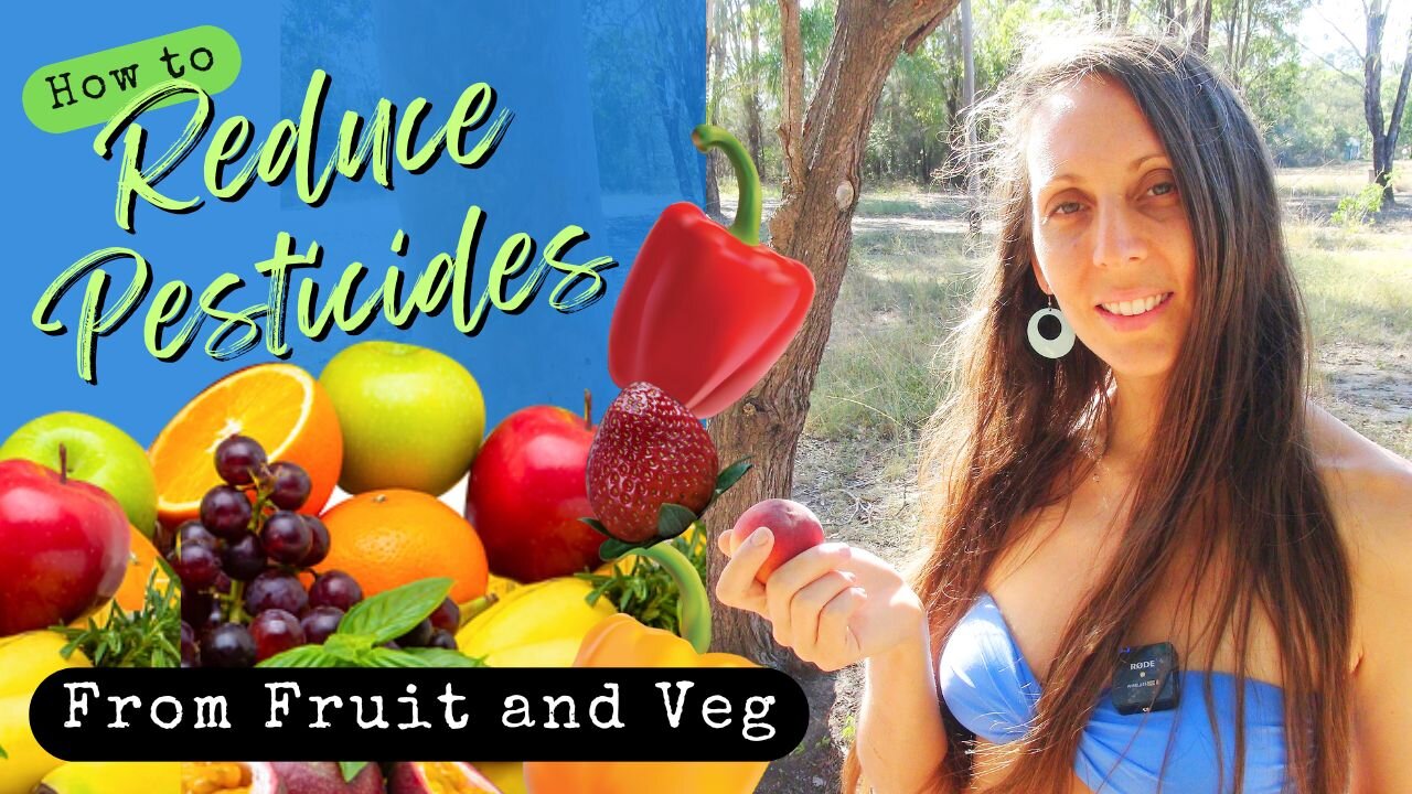 How to ACTUALLY Remove Pesticides from Fruits & Vegetables - 4 Easy Methods