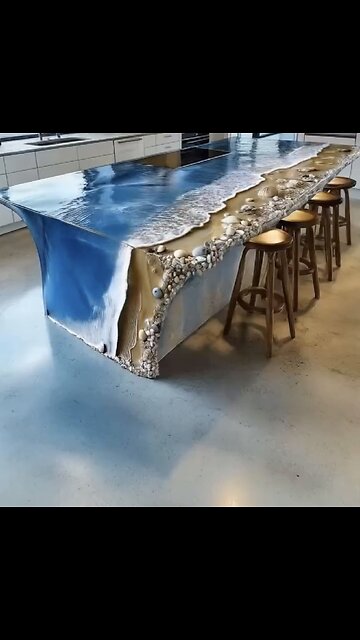 ENJOY UNIQUE KITCHEN COUNTER-TABLES🏠🖼️🧊🚰BEAUTIFUL SCENERY🏠🏝️🧊🚰💫